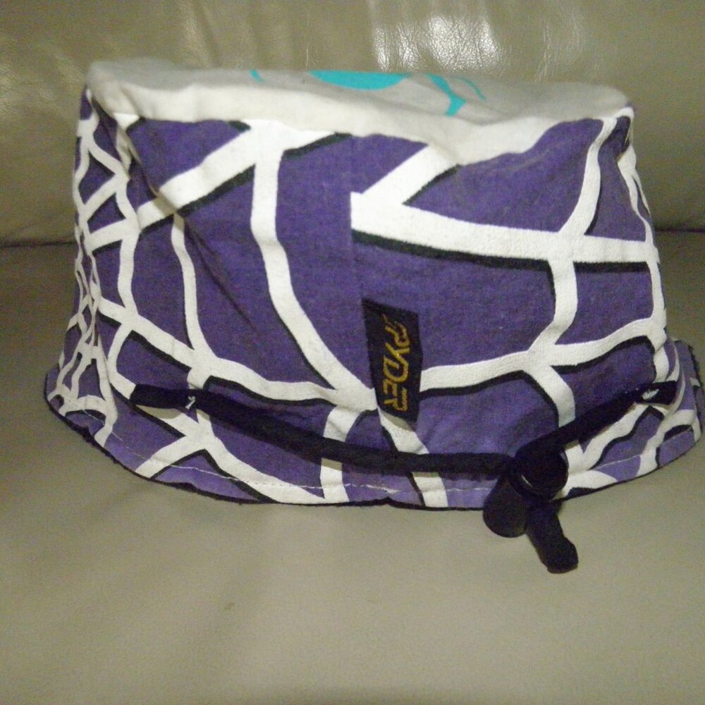 Rare Vintage Spyder cap with fleece lining Purple, White, Teal. Unisex cap - Picture 4 of 16